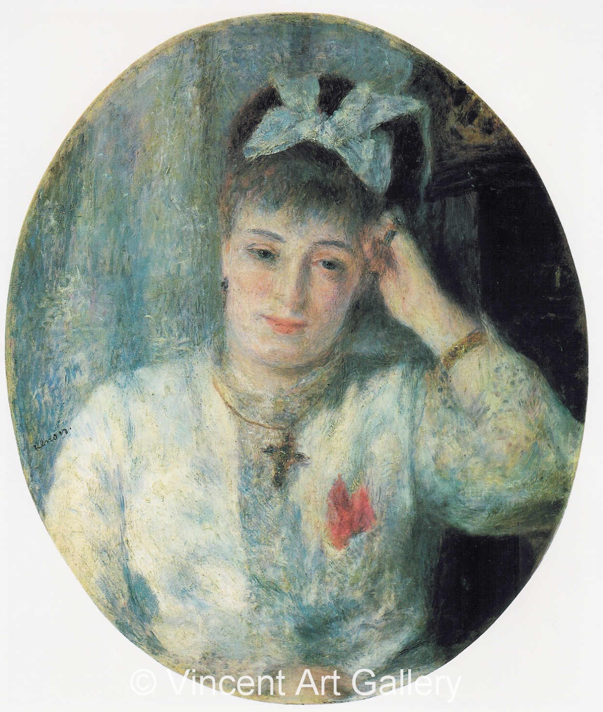 A3052, RENOIR, Portrait of Marie Murer